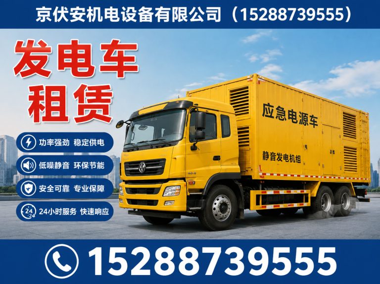 宜昌发电车出租展示图